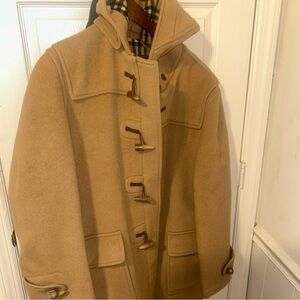 Burberry Camel Toggle Coat